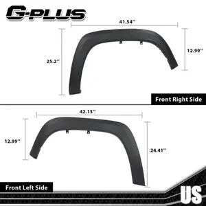 Fender Flares Fit For 2016-2023 Toyota Tacoma Front Driver and Passenger Side