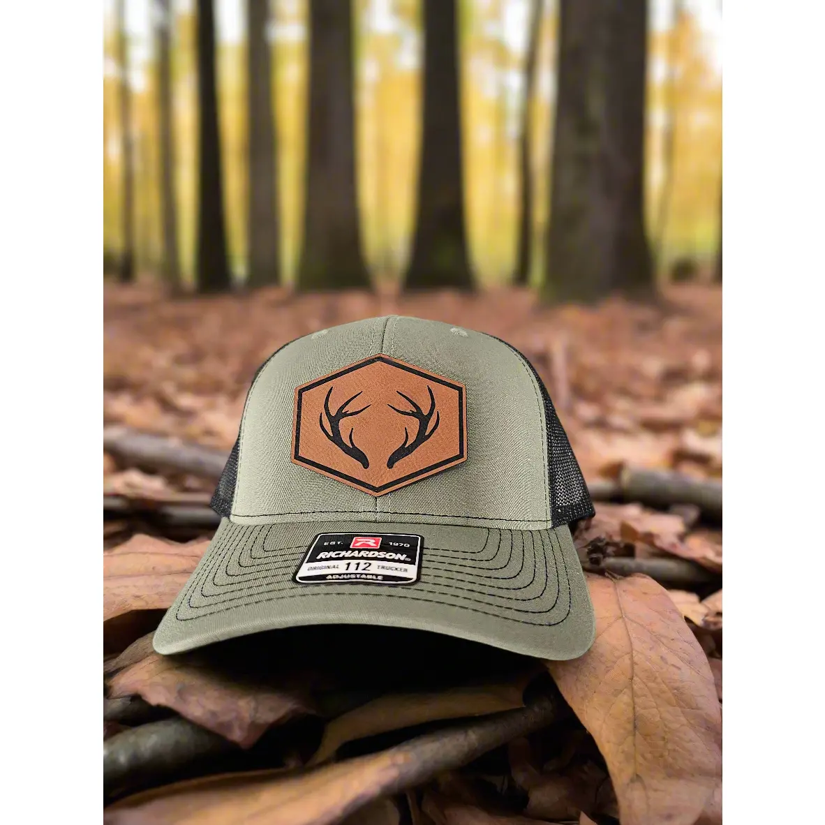 Richardson 112 Deer Shed Antler Trucker Hat