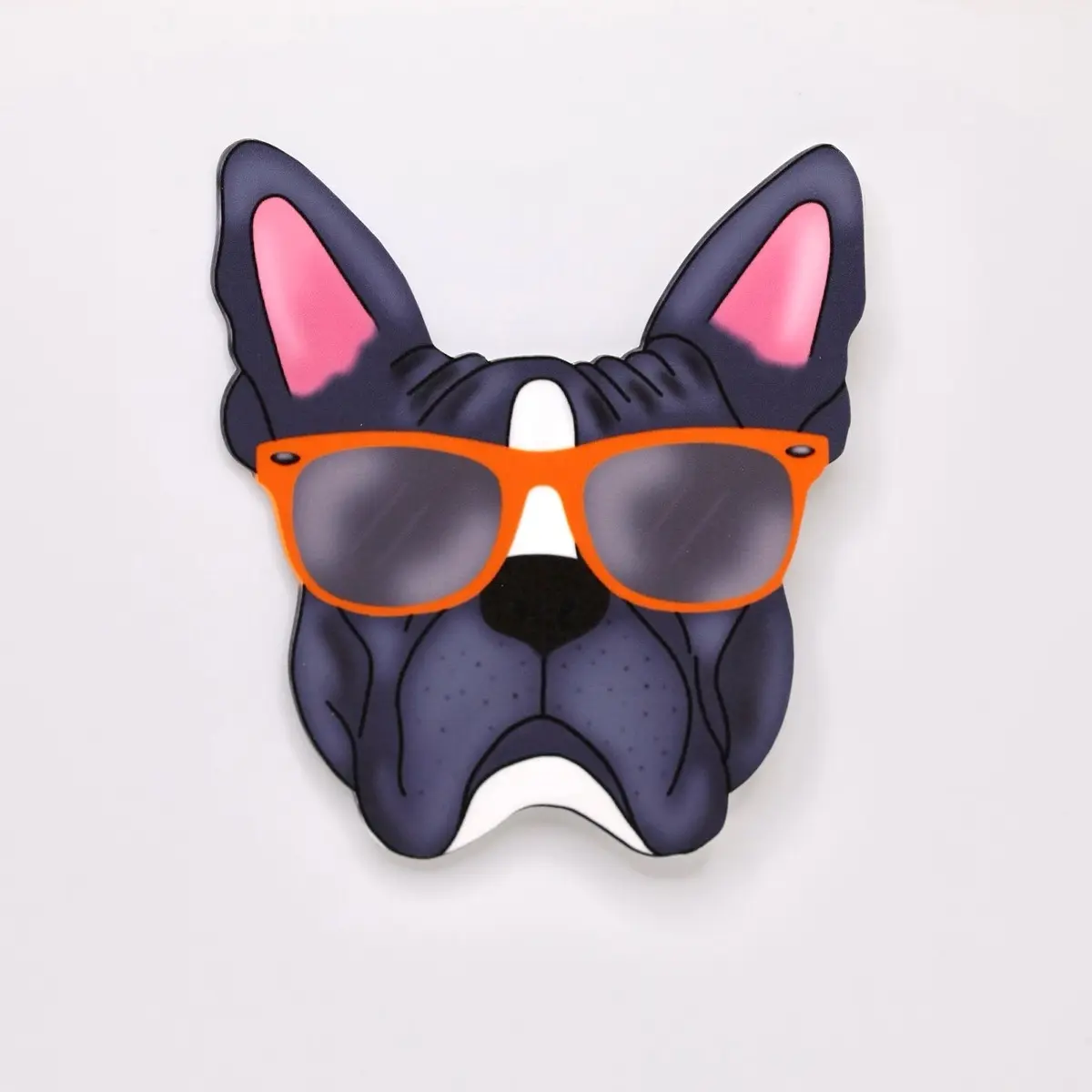 Cool Frenchie Sticker for Cups, Kindles, Staionary and more - Perfect for Decorating