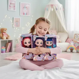 K-pop Anime Action Figure Doll, Kpop Monster Group 5D Eyes 10 Inch 5 Joints Movable Poseable Rumi Mira & Zoey Collectible Toys for Fans Kids, kpop Lover Desk Display Kpop Merchandise
