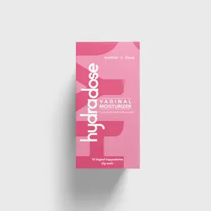 HydraDose Hyaluronic Suppositories | Moisture Support