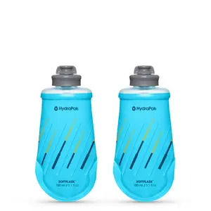 HydraPak SoftFlask 150ml - Collapsible Nutrition Flask - BPA Free, Easy Open Cap, Foldable, Lightweight