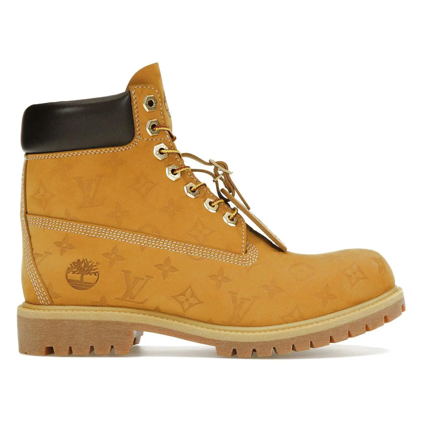 986494 Louis Vuitton Timberland 6" Ankle Boot Wheat Monogram
