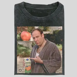 Tony Soprano Juice T-Shirt, Vintage Mafia Graphic Tee, Sopranos TV Show Fan Shirt