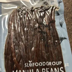 Slofoodgroup Vanilla Beans, Gourmet Grade A Comoros Vanilla Bean Pods for Cooking, Baking, Vanilla Extract and Flavor