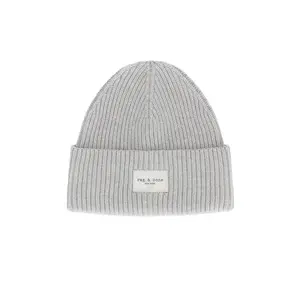 Rag & Bone Blake Metallic Beanie in Silver