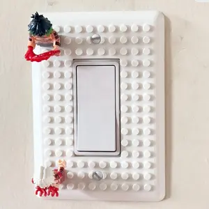 Building Block Light Switch Cover | Perfect for Playrooms, Workshops, and Game Rooms