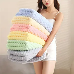 2pcs Super Absorbent Microfiber Bath Sheet Towels - Soft Waffle Weave, Water Absorbent, Quick Dry Bathroom Towels for Adults - Ideal for Daily Use, Spa