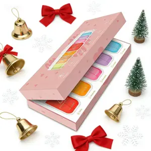 Portable Travel Moisturizing Hand Sanitizer Spray Set, 10-Piece, Fresh Scented Hand Cleaner for Women & Girls, Essential Travel Kit, Gift Box