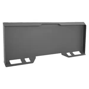 Heavy Duty Steel Quick Attach Loader Plate, 1/4 in Thick, 3000 lbs Cap., Easy Bolt-On Universal Type, Compatible with Kubota Tractors, Bobcat Skid Steers