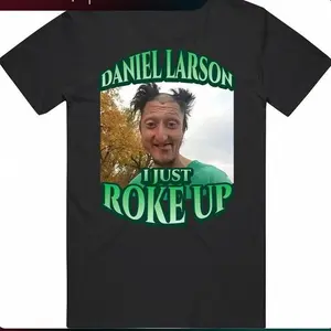 Daniel Larson Selfie shirt Casual Cotton Menswear Top Tshirt, Funny Meme Dank Genz Joke Tee Underwear Streetwear Round Neck Crewneck Shortsleeve.summer deals   good graphic tees Breathable
