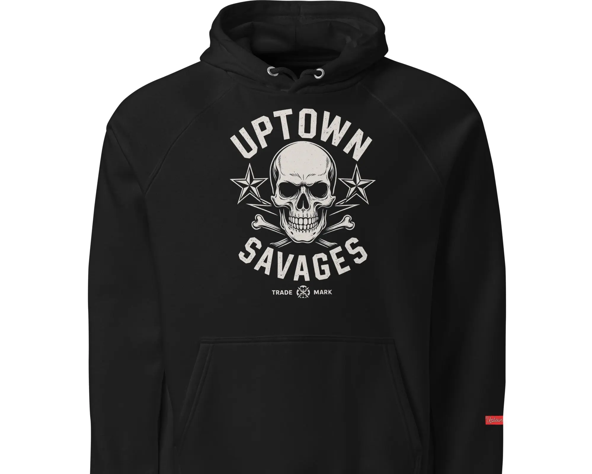 Uptown savages skull trademark hoodie