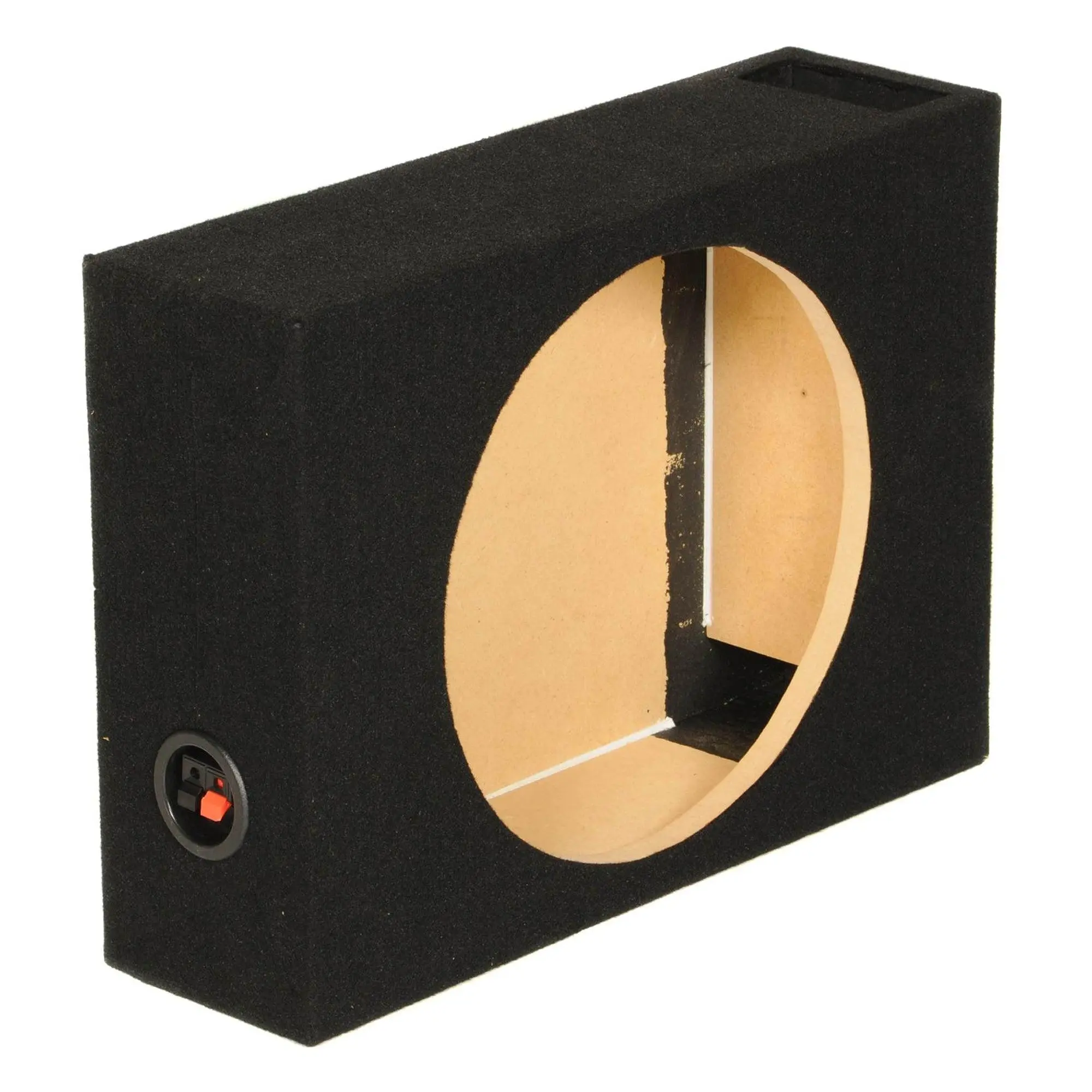 QPower SHALLOW112 Single 12" Vented Shallow Subwoofer Sub Box Enclosure QPower SHALLOW112 Single 12" Vented Shallow Subwoofer Sub Box Enclosure