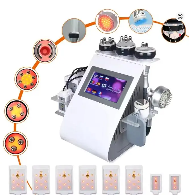 Multi-handle RF Beauty Device, Professional Skin Tightening & Body Massager for Salon & Home Use,neck,new
