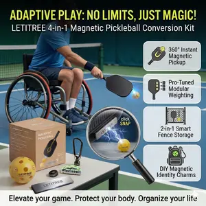 Adaptive Play Magic! Letitree Easy-Reach Magnetic Ball Pickup for Wheelchair & Limited Mobility