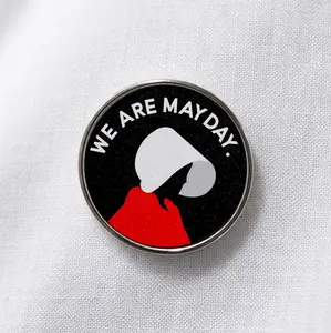 We are Mayday Lapel Pin - Activism Accessory, Political Protest Gear