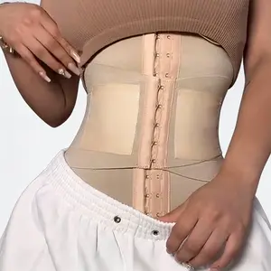 M MYODRESS Women Waist Shaperwear Tummy Control Workout Girdle Curve Waist Belt with Invisible Velcro