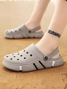 Unisex DIY Clogs: Breathable Hole Design, Customizable Clogs For Charms & Accessories