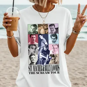 Stu and Billy Scream Scream Movie Tour Shirt