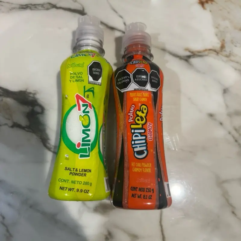 Limon 7 ime & salt powder can or chipileta Chamoy  powder