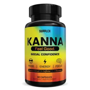 SUPPLEX Kanna Focus Capsules | Mood + Energy + Focus | Kanna + Caffeine + L-Theanine Stack