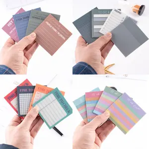 16 Books 480pcs Cartoon Peel-Off Sticky Notes, Waterproof Pet Student Notebook, Employee Appreciation Gifts, Office Supplies