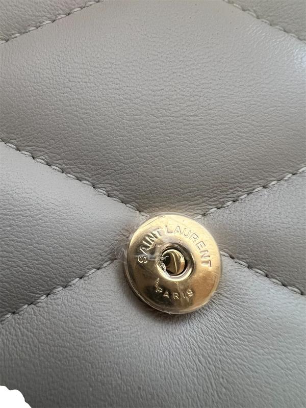 Pre-owned italy Shoulder Bags YSL le 57 quilted shoulder bag women lamb skin