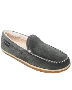 Minnetonka Men's Gray Tilden Slippers - 41005 Minnetonka Men's Gray Tilden Slippers - 41005