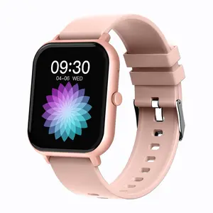 ZL54CJ Square Smart Watch for Women - Wearable Multi-Parameter, Connected, Health-Monitoring, Wristbands Smart Watch with Bluetooth Call, Heart Rate Monitor, Sports Fitness Tracking, Waterproof Compatibility with iOS Android, Multi-Parameter Smart Watches