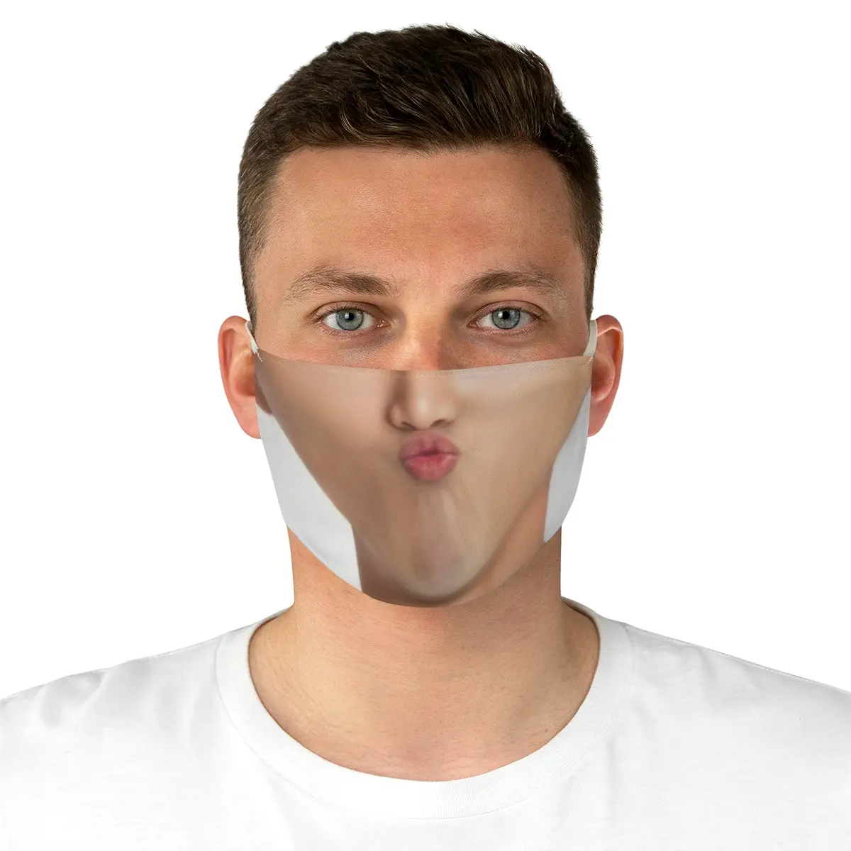 ALIEN PUCKER EFFECT Fabric Face Mask