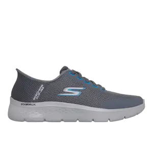 Skechers Mens Go Walk Flex Slip-Ins Netro Walking Walking Sneakers Shoes - Grey