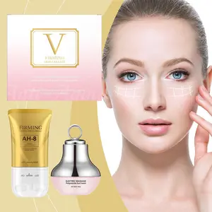 2-In-1 Skincare Set Eye & Neck Care, Hydrating Electric Peptide Eyeshadow Lifting Cream, Neck Roller Cream + Electric Eyeshadow