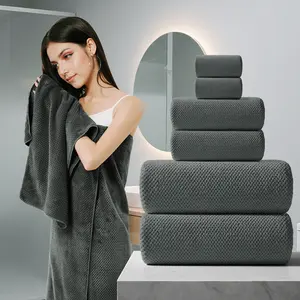 8-Piece Plaid Bath Towel Set, Soft & Comfortable, High Absorbency Quick-Dry, Perfect Gift for Halloween Christmas