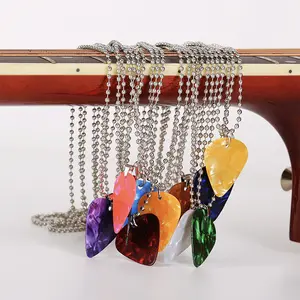 Celluloid Guitar Picks, Electric Guitar Bass Picks, Electric Guitar Pick Necklace Picks, Musical Instrument Accessories Guitar Accessories