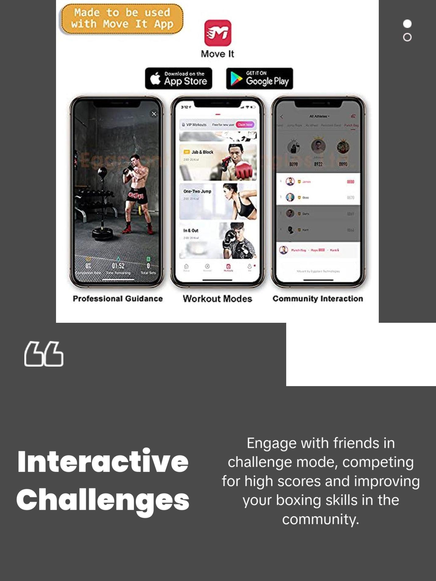 Strikeline Smart Punching Bag – Freestanding Reflex Boxing Ball with Bluetooth Sensor & Adjustable Height (52.7–68")