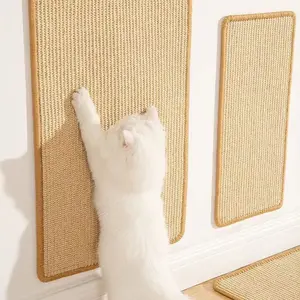 Sturdy Cat Scratching Post Wall-Mounted Design, Durable Pet Scratch Pad for Sofa Protection & Claw Training, Ideal for Cats' Natural Behavior
