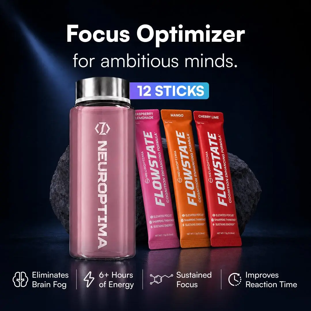 Flowstate Starter Kit, 12 Sticks + Bottle