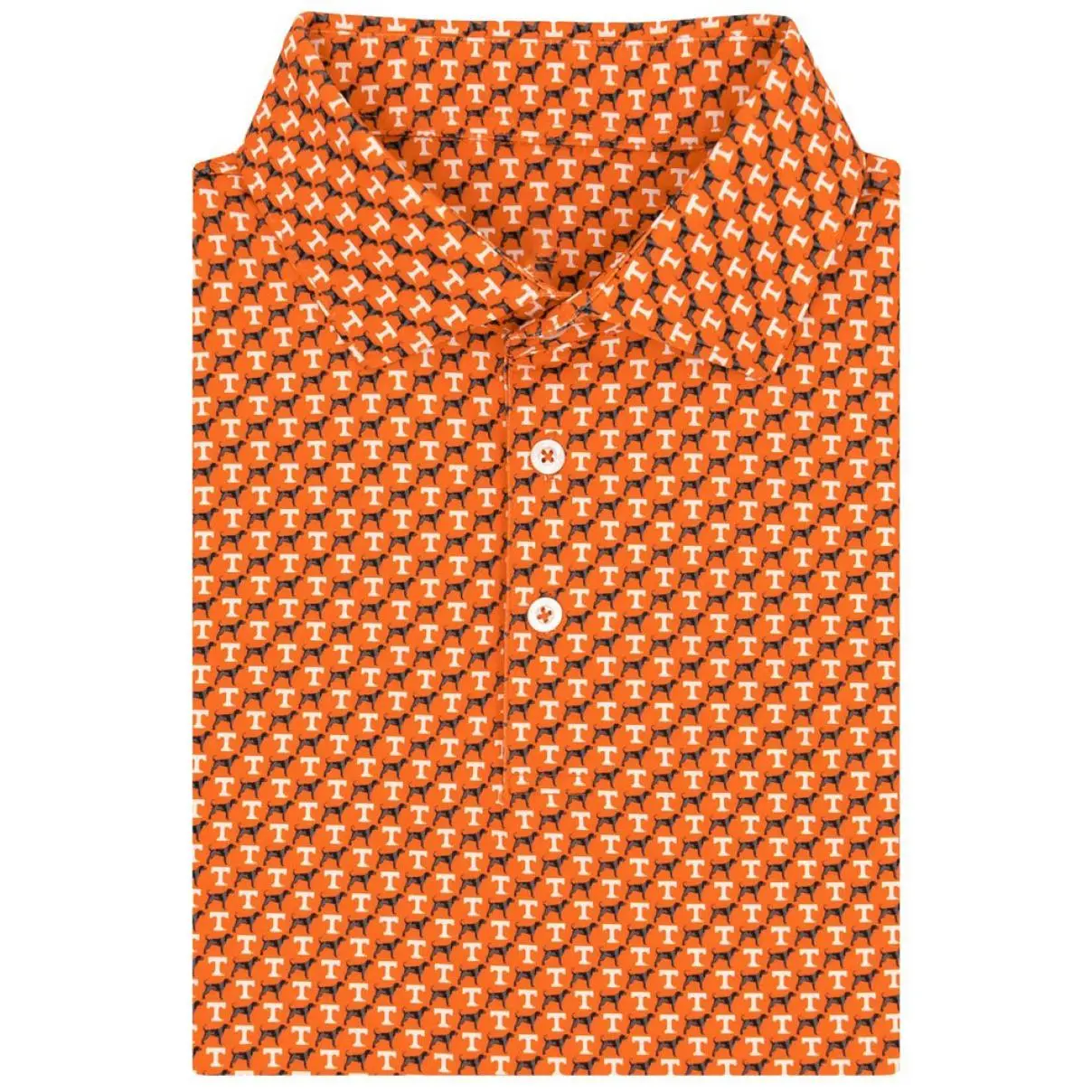 Men’s Tennessee Smokey Polo Shirt, Classic College Style Casual Apparel