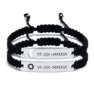 Matching Couples Bracelets for Women Men Long Distance Bracelets for Couples His Hers Bracelets Relationship Bracelets Anniversary Christmas Birthday Gifts
