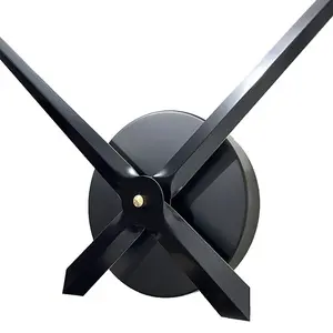 1 Pc, metal dial and pointer DIY wall clock, metal clock dial and pointer set DIY clock, silent universal scanning second movement, creative home frame and wall clock accessories, suitable for home living room and office decoration accessories