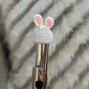 Handmade Knitted Flute Hat with Adorable designs for Unique Musical Accessory