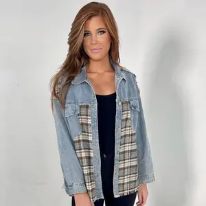 Flannel Jean Jacket