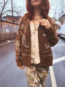 Road Runner Paisley Sweater