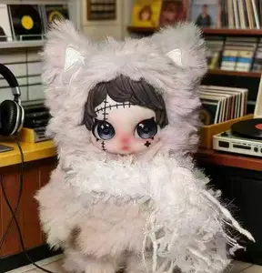 Owen Rock Style Series Plush Box – Punk Cool Plush Blind Box , Cute Rebel Plush Toy