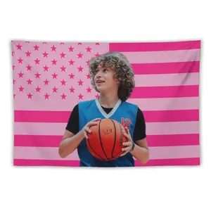 Nelson Celebrity and Decorations Stuff American Pink Flags Wall Funny Tapestry Hanging Neumann Merch for Dorm Bedroom Decorative Aesthetic Tapestries 40x60in Gift Curtain boy room decor Table Wedding Window Christmas