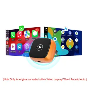 2026 New 2-in-1 Wireless CarPlay Android Auto Adapter, Fast Connection, Hands-Free Call, For iPhone & Android, Premium Material, Perfect Gift