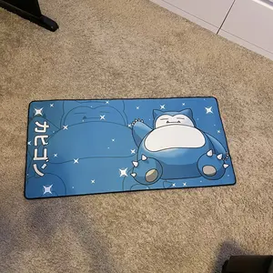 Snorlax Pattern Desk Mat! Perfect for a Gift, Present, Holiday, Birthday! Japanese Anime