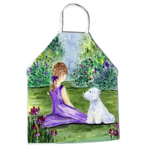 212 MAIN Cloth Bib-Style Multi-Use Westie Apron, 27 x 31 in.