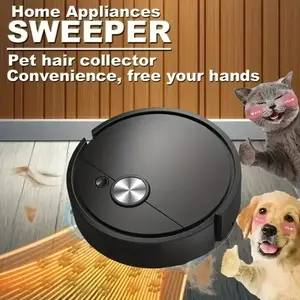 Home Appliances Sweeper - Powerful Suction Portable Design All-in-One Vacuuming & Mopping Machine Special Tool for Pet Hair Hardwood Floors Sofas Beds Dust Removal Wonder in Corners Crevices 3 Types of Suction Heads