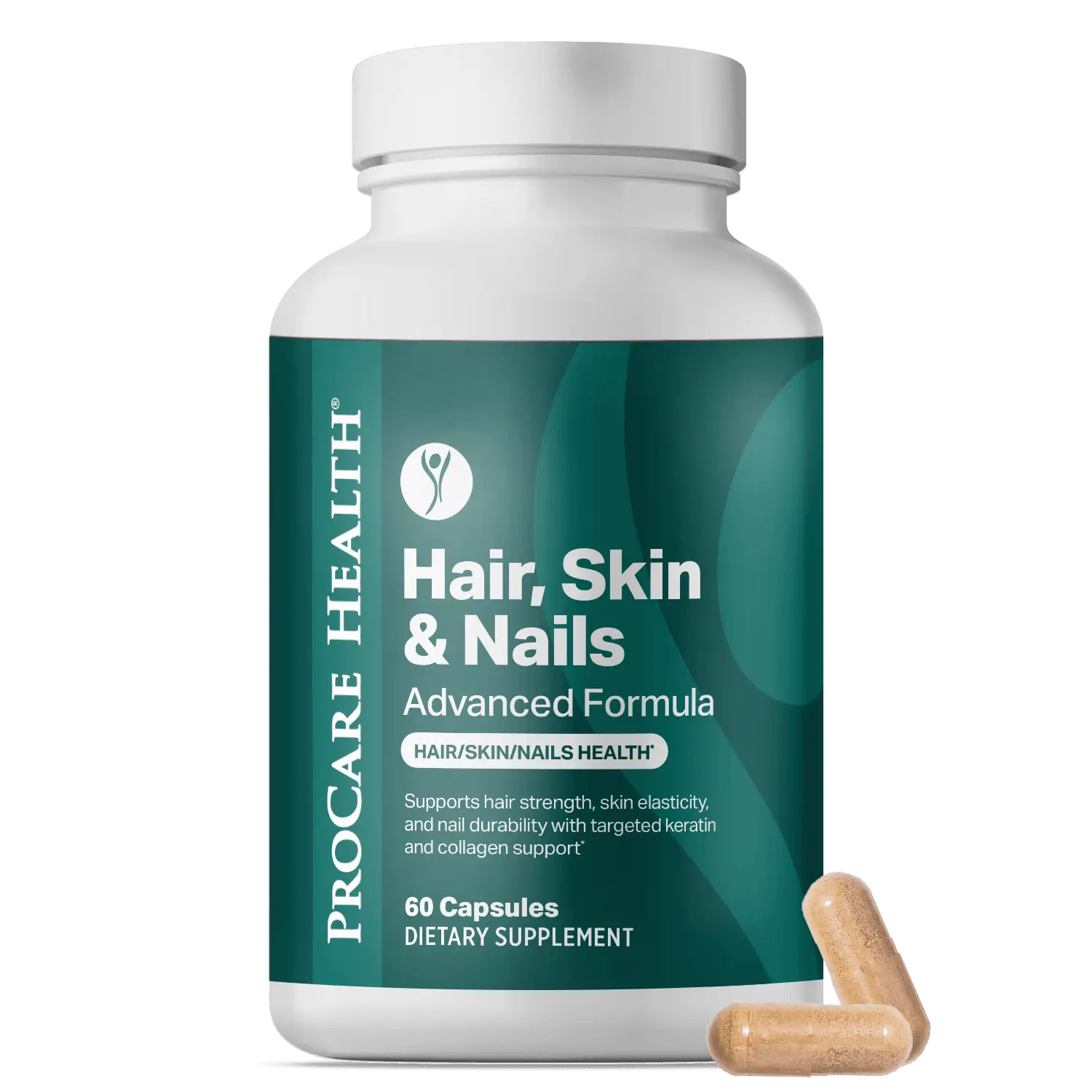 Hair, Skin & Nails Advanced Formula with Keratin Peptides